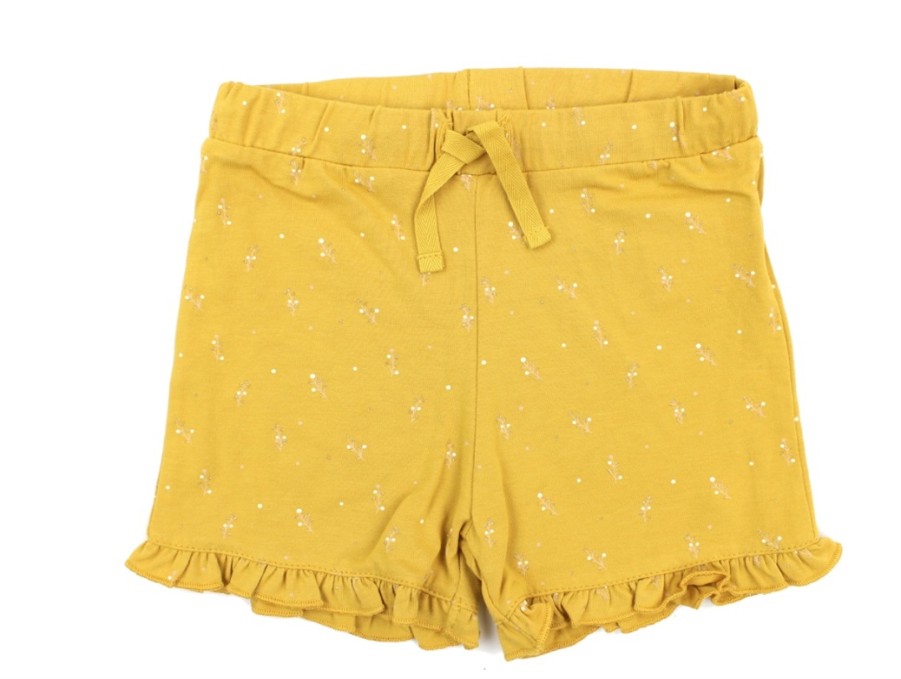 New Petit by Sofie Schnoor Petit By Sofie Schnoor Shorts Daphne Mustard Print