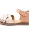 Online Bisgaard Bisgaard Sandals Rose Gold Braid