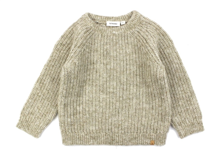 Online Lil Atelier Lil Atelier Chinchilla Knit Pullover Cotton/Wool