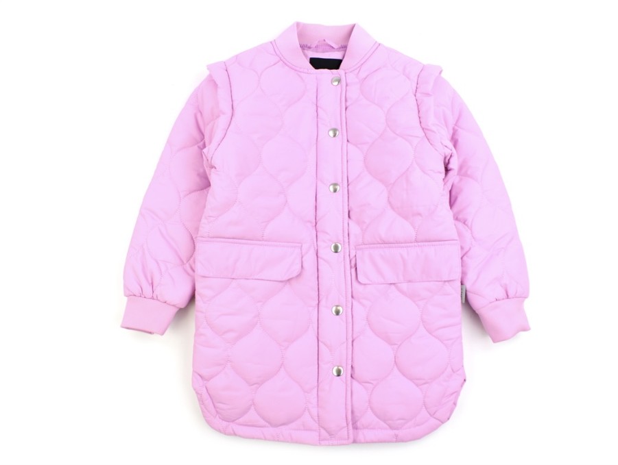 New Name It Name It Lilac Chiffon Transition Jacket Quilt