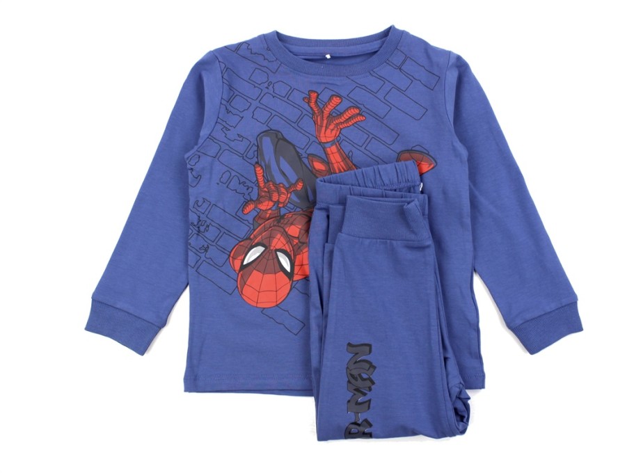 Hot Name It Name It Bijou Blue Spiderman Pyjamas