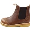 New Angulus Angulus Ancle Boot Cognac (Narrow)