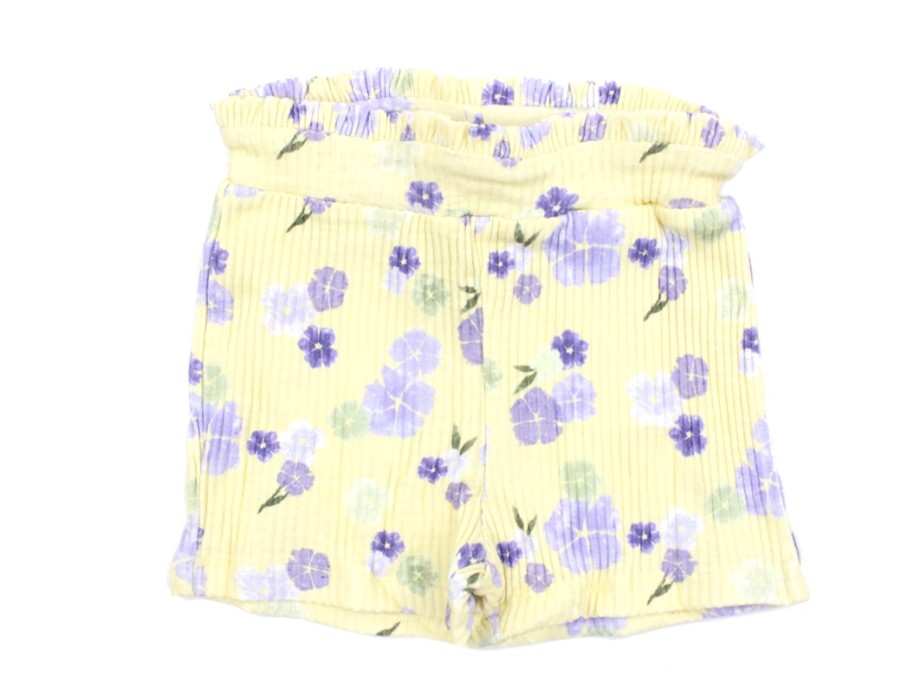 Wholesale Name It Name It Double Cream Shorts Flowers