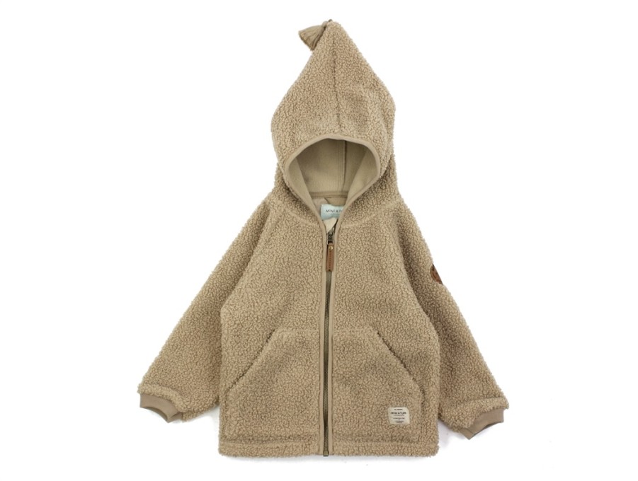 Wholesale Mini A Ture Mini A Ture Savannah Tan Fleece Jacket Liff