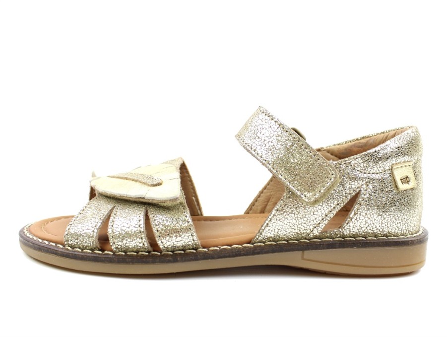 Online Arauto RAP Arauto Rap Sandal Gold Fantasy Leave