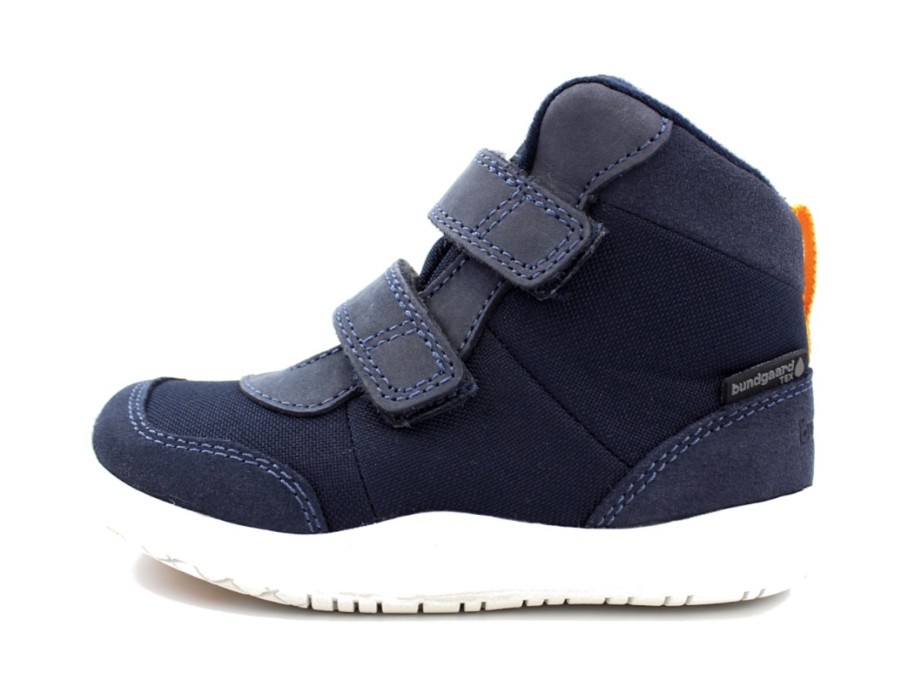 Best Bundgaard Bundgaard Navy Birk Boot With Velcro And Tex