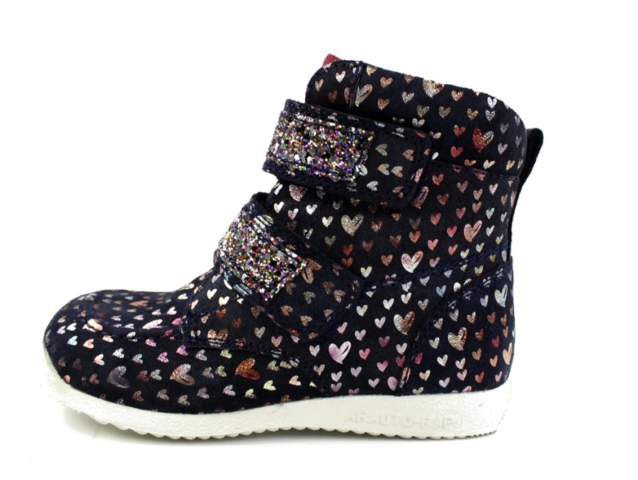 Best Arauto RAP Arauto Rap Navy Hearts Disco Winter Boot Sif With Tex