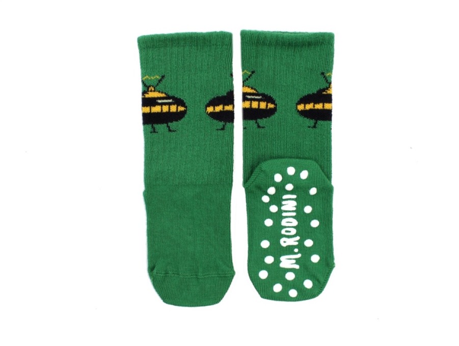 Clearance Mini Rodini Mini Rodini Socks Green Ufo