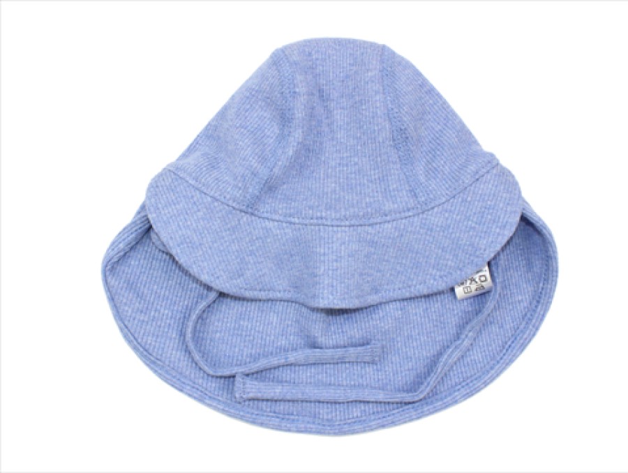 Online Joha Joha Sun Hat Denim Melange Cotton