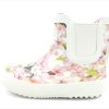 Online Bisgaard Bisgaard Rubber Boot Cream Flowers