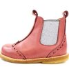 New Angulus Angulus Ancle Boot D.Rose/Silver With Hole Pattern