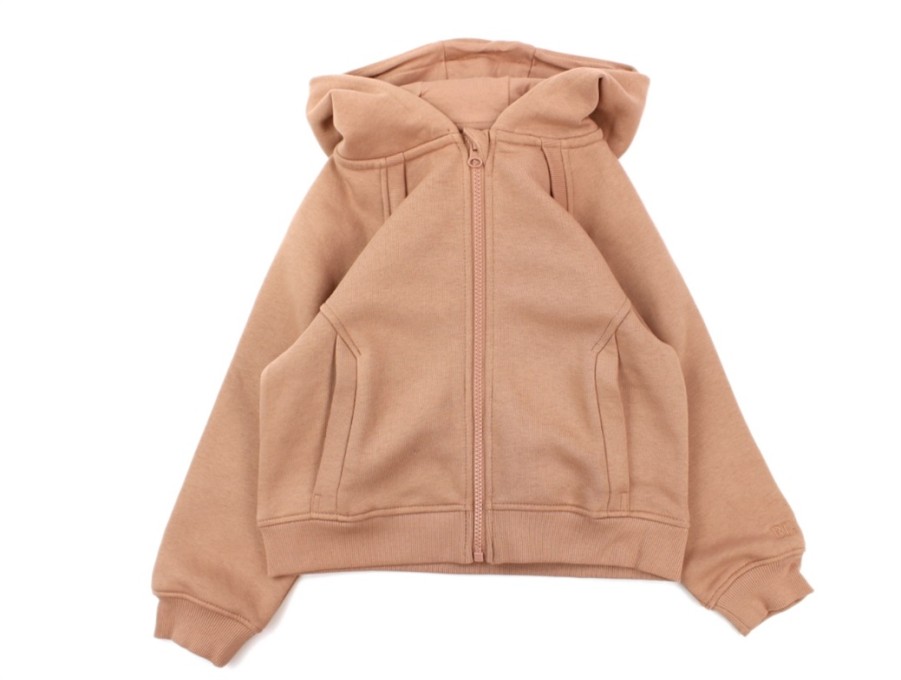 Clearance Name It Name It Sweat Cardigan Cafe Au Lait