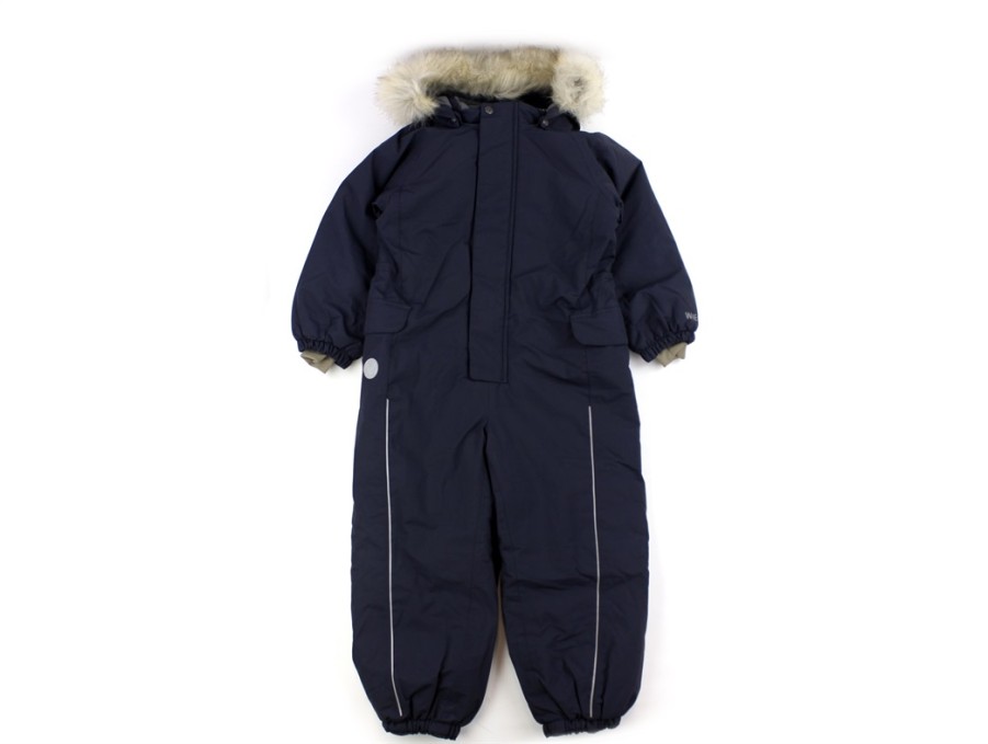 Hot Wheat Wheat Dark Blue Tech Jumpsuit Moe