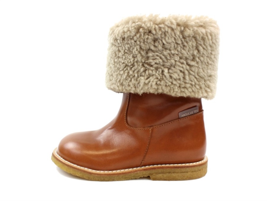 New Angulus Angulus Winter Boot Cognac With Tex