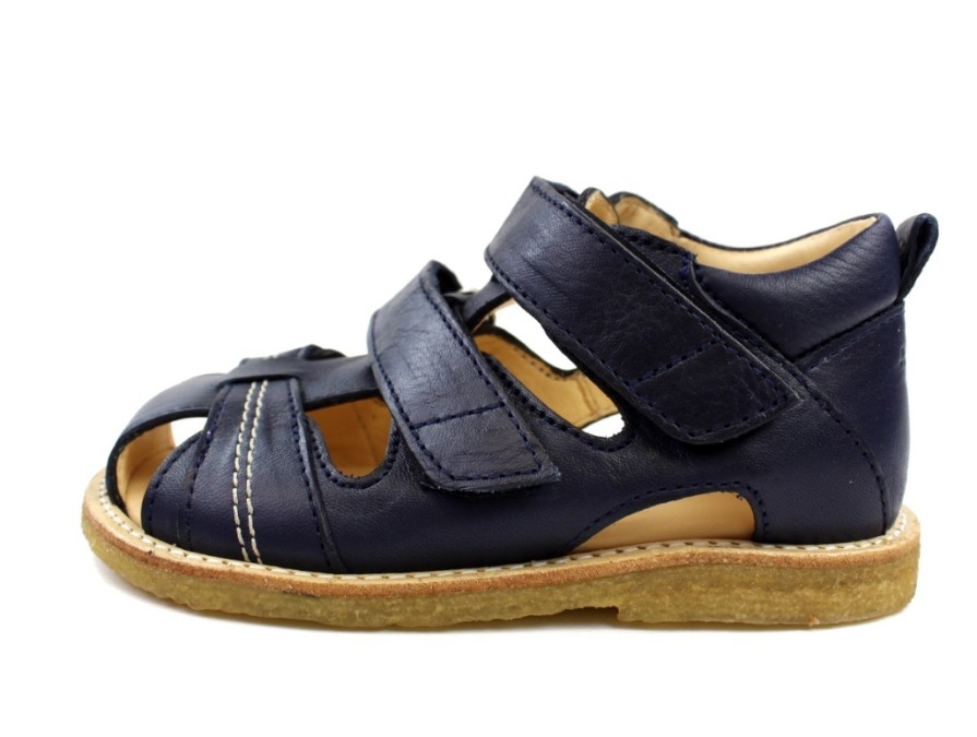 Hot Angulus Angulus Sandal Navy With Velcro