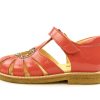 Clearance Angulus Angulus Coral Sandal With Heart, Glitter Patent (Narrow)