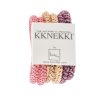 Wholesale Kknekki Kknekki Hair Ties Pink/Purple/Glitter Mix Slim (6-Pack)