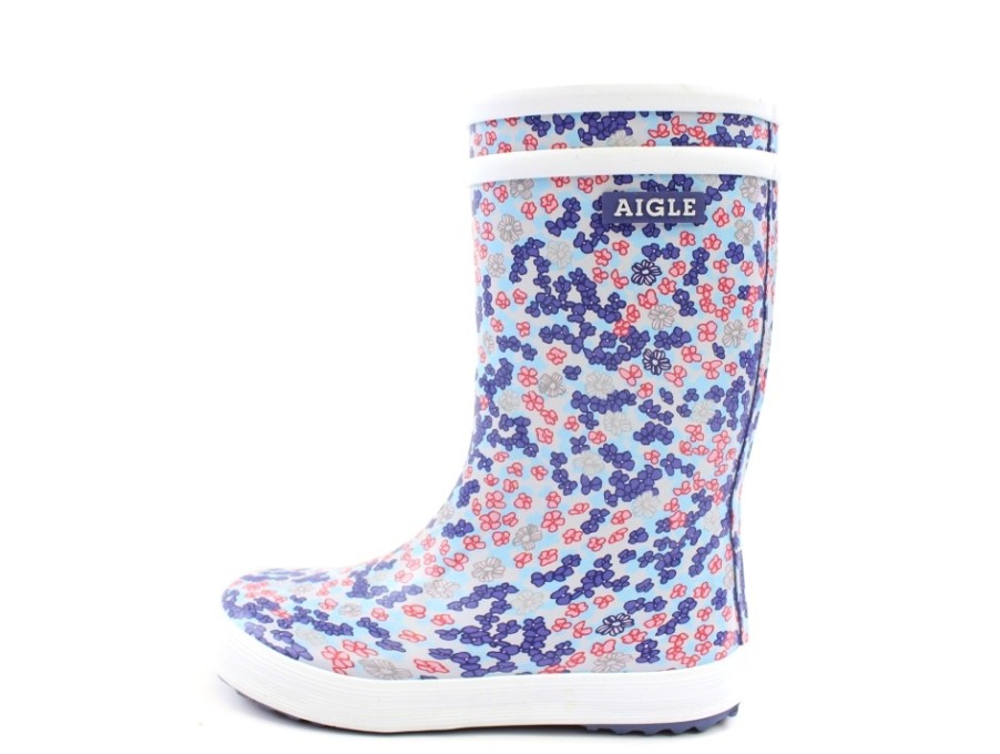 Wholesale Aigle Aigle Lolly Pop Rubber Boot Sandy Blue