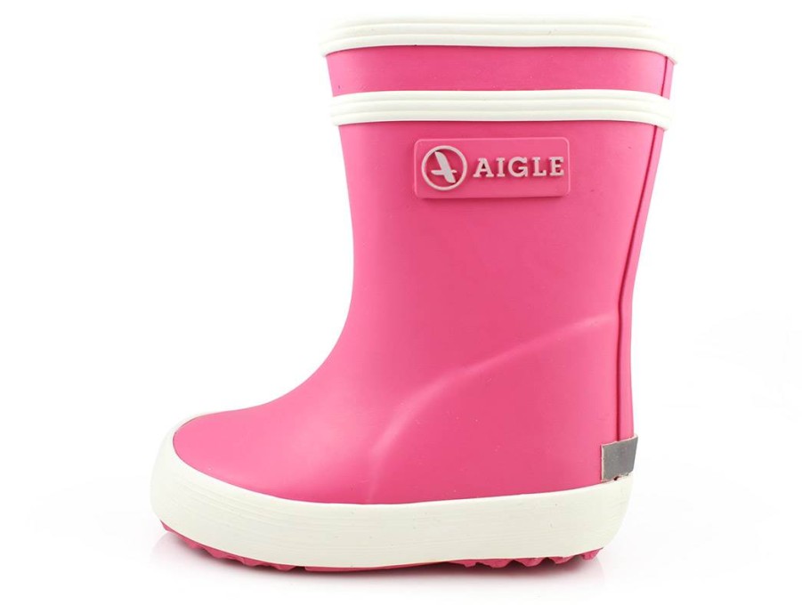 Online Aigle Aigle Rubber Boots Pink Rose