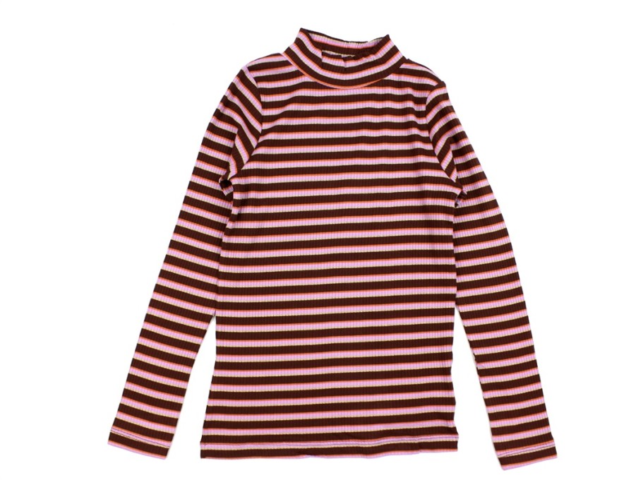 Clearance Name It Name It Rum Raisin Striped Top