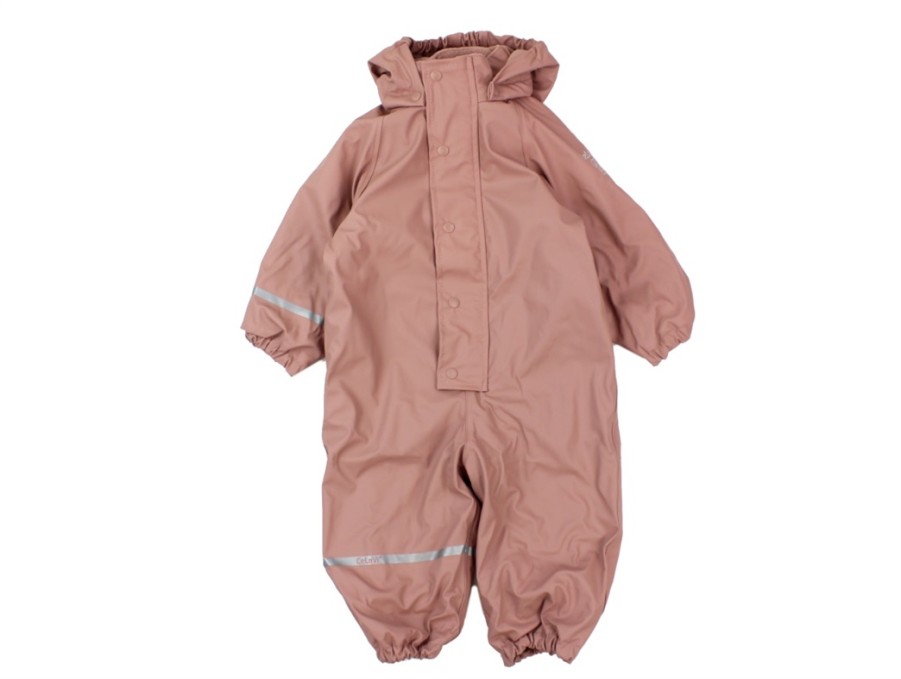 Clearance Celavi Celavi Rainsuit Burlwood With Fleece Lining