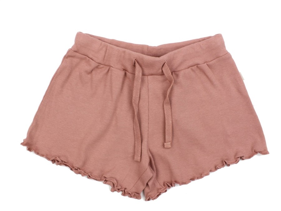 New Wheat Wheat Old Rose Shorts Gertrud Rib