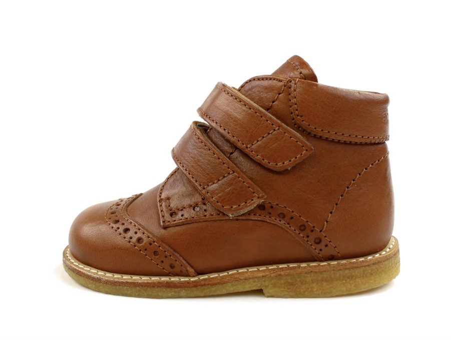 Best Angulus Angulus Cognac Toddler Shoe With Velcro