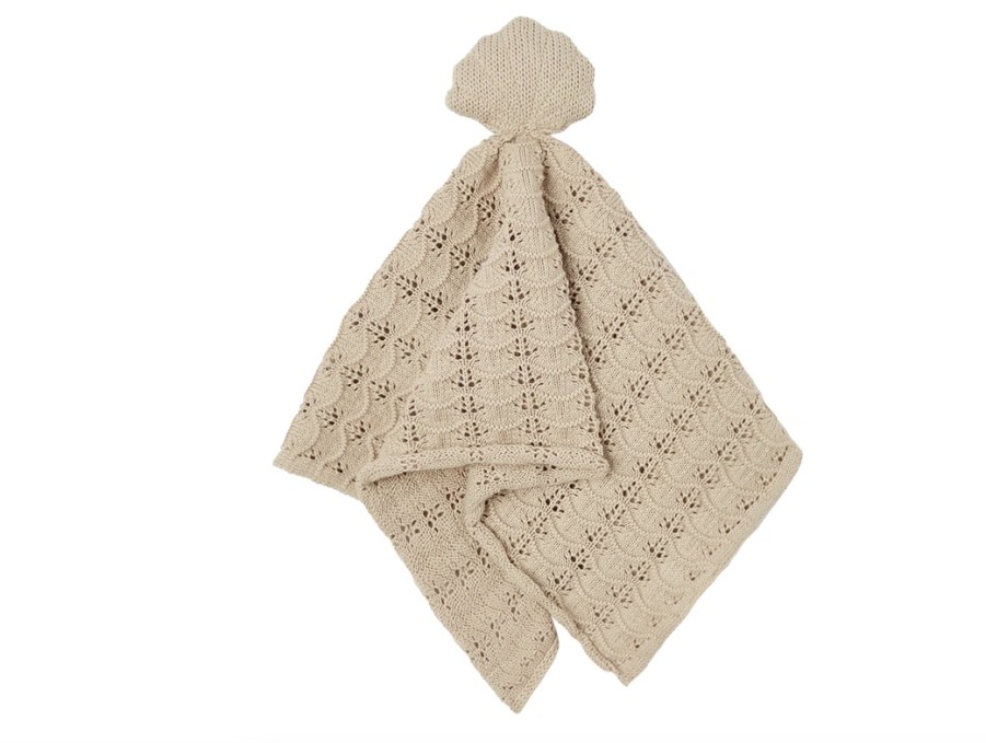 Hot Lil Atelier Lil Atelier White Pepper Knitted Security Blanket