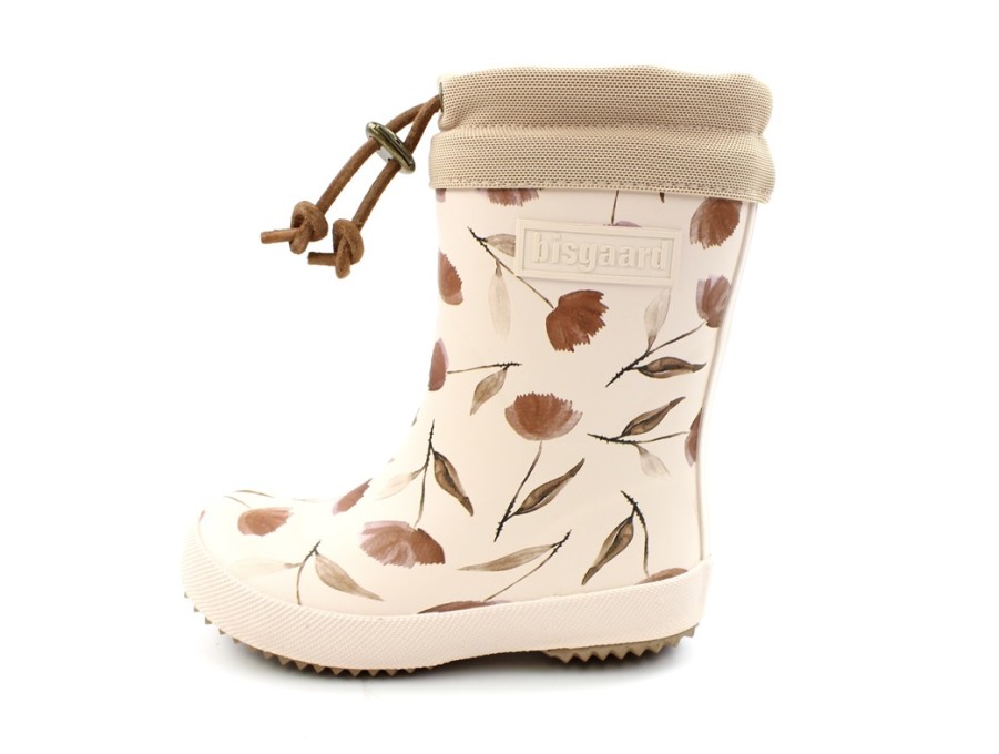 Wholesale Bisgaard Bisgaard Delicate Flowers Winter Rubber Boot With Wool Lining