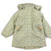 Online Lil Atelier Lil Atelier Oil Green Printed Winter Jacket