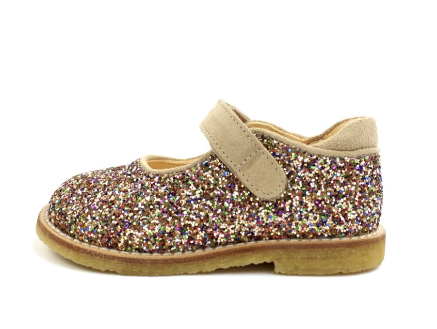 Online Angulus Angulus Multi Glitter/Sand Toddler Shoe