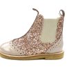 Clearance Angulus Angulus Almond Maple Glitter Ankle Boots (Narrow)