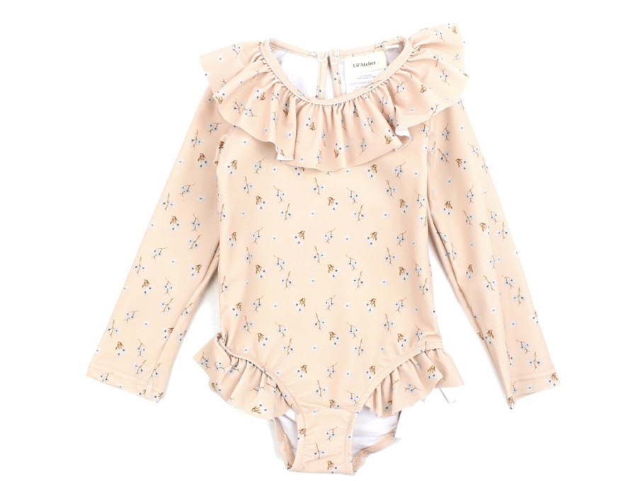 Clearance Lil Atelier Lil Atelier Rose Dust Swimsuit Flowers