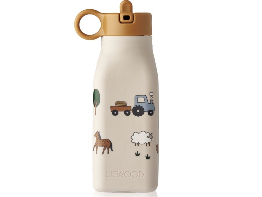 Best Liewood Liewood Farm/Sandy Silicone Water Bottle Warren 350Ml