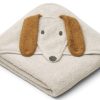 New Liewood Liewood Dog/Sandy Mix Hooded Baby Towel Albert