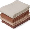 Wholesale Liewood Liewood Rose Mix Burp Cloth Leon (4-Pack)