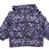 Online Name It Name It Dark Sapphire Floral Puffer Winter Jacket