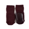 New MP Mp Grape Skin Socks Wool With Rubber Soles