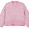 Clearance Name It Name It Nostalgia Rose Melange Oversized Knit Sweater