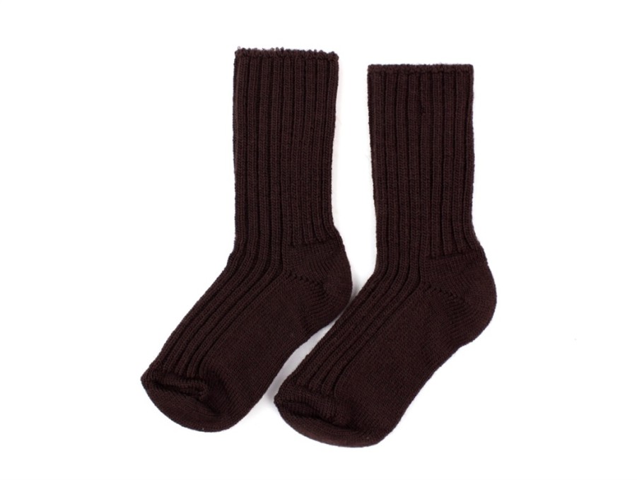 Wholesale Joha Joha Socks Brown Wool