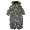 Online Name It Name It Snowsuit Olive Night Trucks