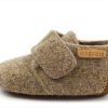 Wholesale Bisgaard Bisgaard Camel Slippers With Velcro