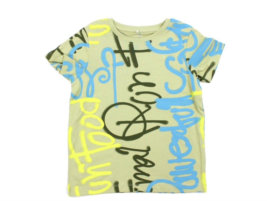 Wholesale Name It Name It Lint T-Shirt Graffiti