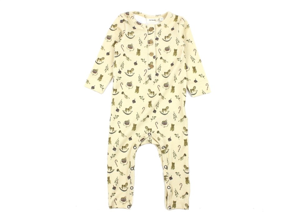 Clearance Lil Atelier Lil Atelier Wood Ash Christmas Onesie