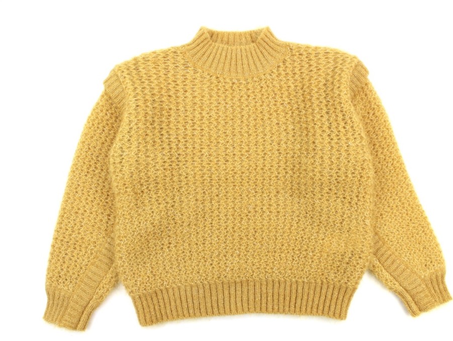 Hot Petit by Sofie Schnoor Sofie Schnoor Girls Knit Yellow Glitter