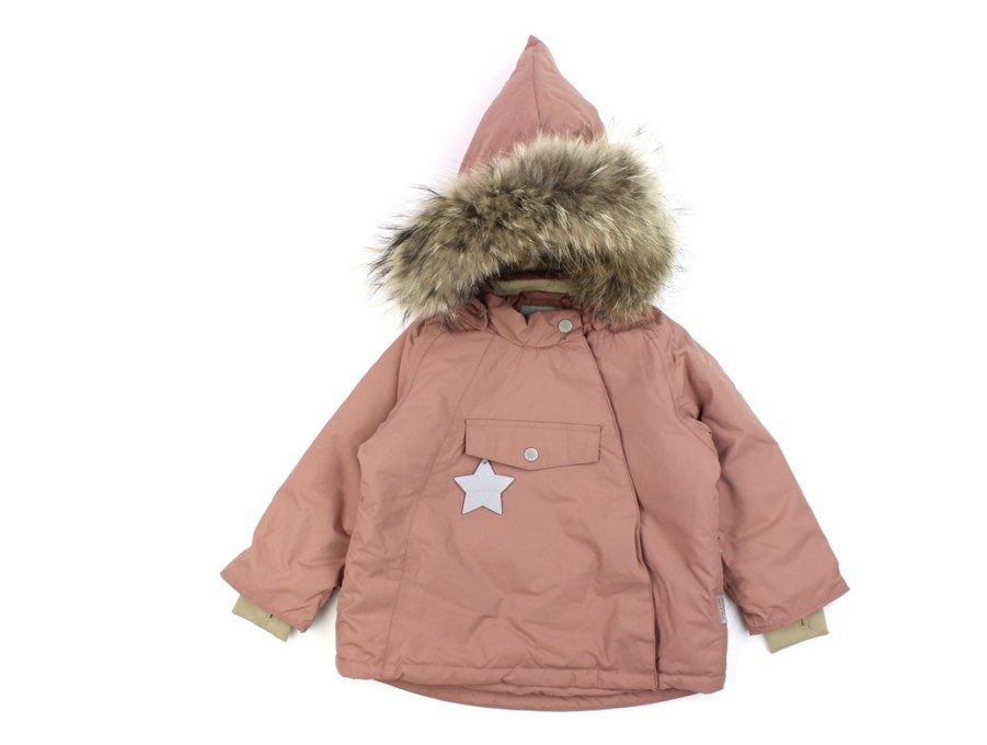 Online Mini A Ture Mini A Ture Wood Rose Winter Jacket Wang Fur