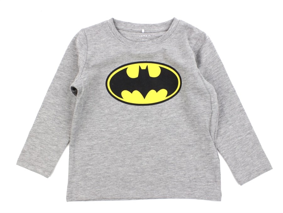 Clearance Name It Name It Grey Melange T-Shirt Batman