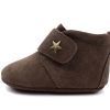 Online Bisgaard Bisgaard Slipper Dark Brown Star