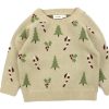 New Lil Atelier Lil Atelier Warm Sand/Melange Christmas Knitwear