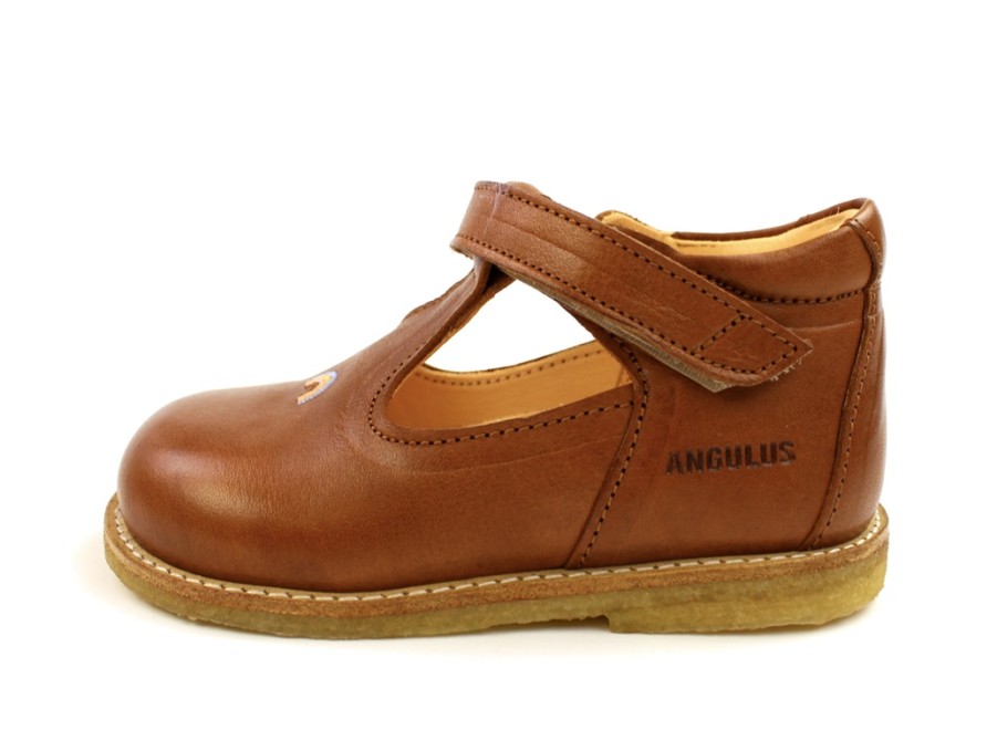 Wholesale Angulus Angulus Cognac Toddler Shoe Rainbow